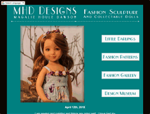 Tablet Screenshot of dolloutfits.com